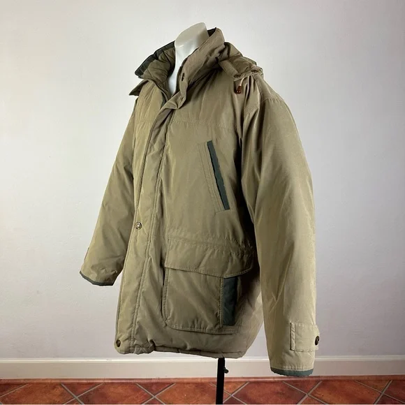 Members Only Down and Feather Hooded Field Jacket